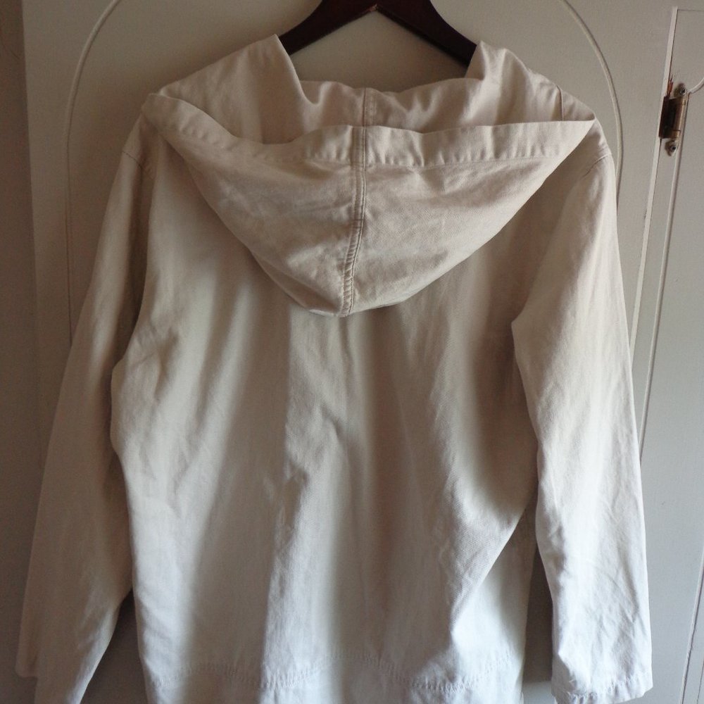 Eddie Bauer Hooded Jacket Long Sleeves M Cotton - Picture 4 of 14